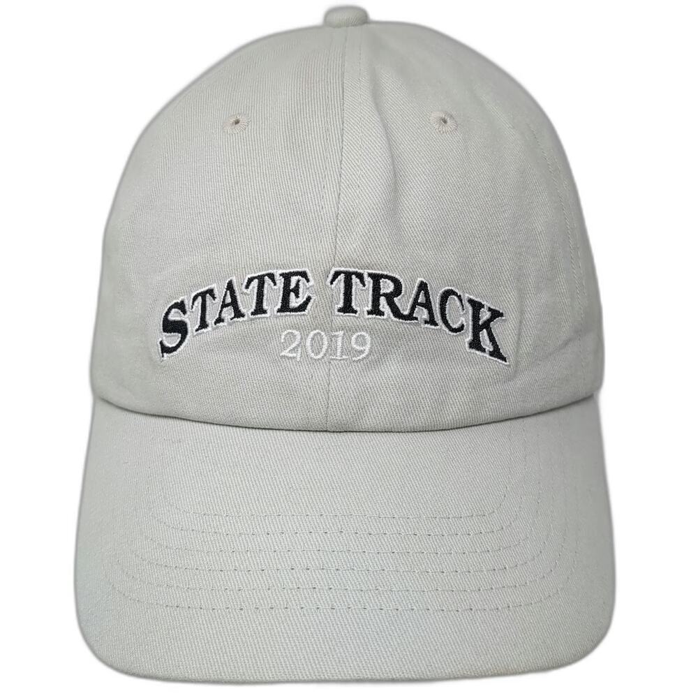 Fahrenheit Headwear Baseball Cap Gray One Size State Track 2019 IHSAA Meet Hat